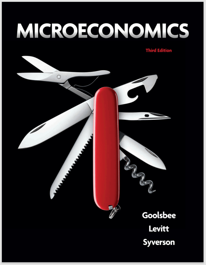 Cover of Microeconomics 3rd Edition by Austan Goolsbee, Steven Levitt, and Chad Syverson