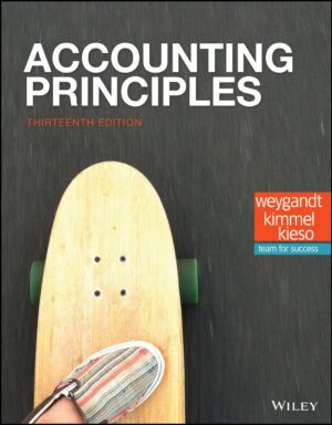 Accounting Principles, 13th Edition (Jerry J. Weygandt, Paul D. Kimmel etc.)