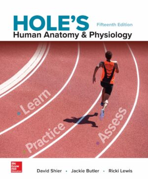 Holes human anatomy physiology (David Shier Ricki Lewis Jackie Butler) µ