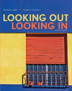 Looking Out Looking In by Ronald Brian Adler, Russell F. Proctor II