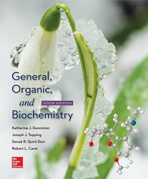 General, Organic, and Biochemistry 9th Edition by Katherine Denniston
