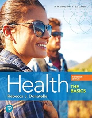 Health The Basics 13th Edition By  Rebecca J. Donatelle