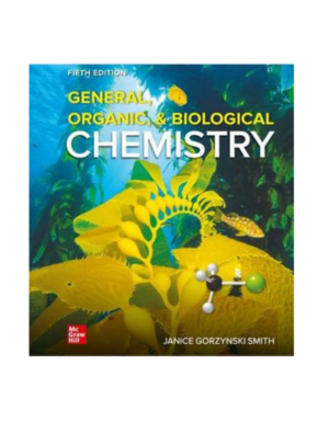 General, Organic, & Biological Chemistry, 5th Edition