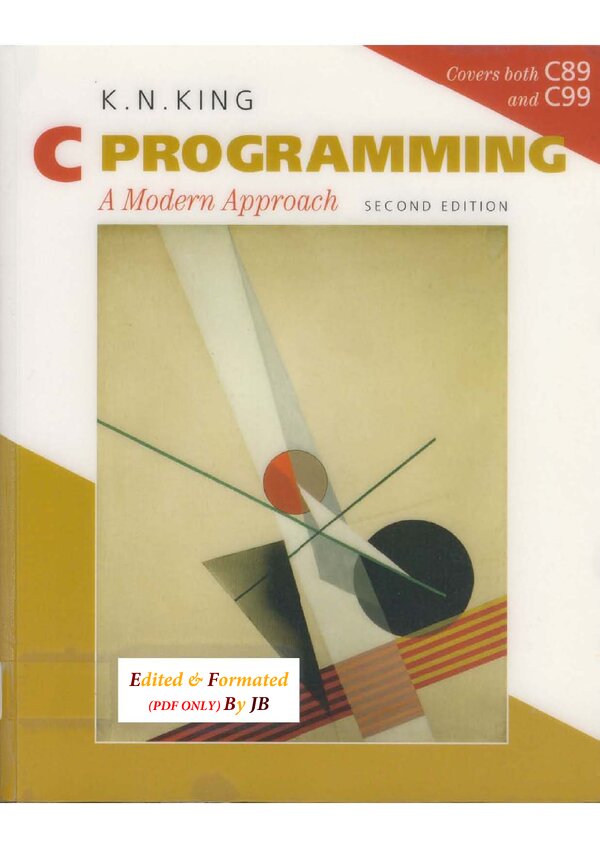 C Programming: A Modern Approach, 2nd Edition by K. N. King | 9780393979503 |
