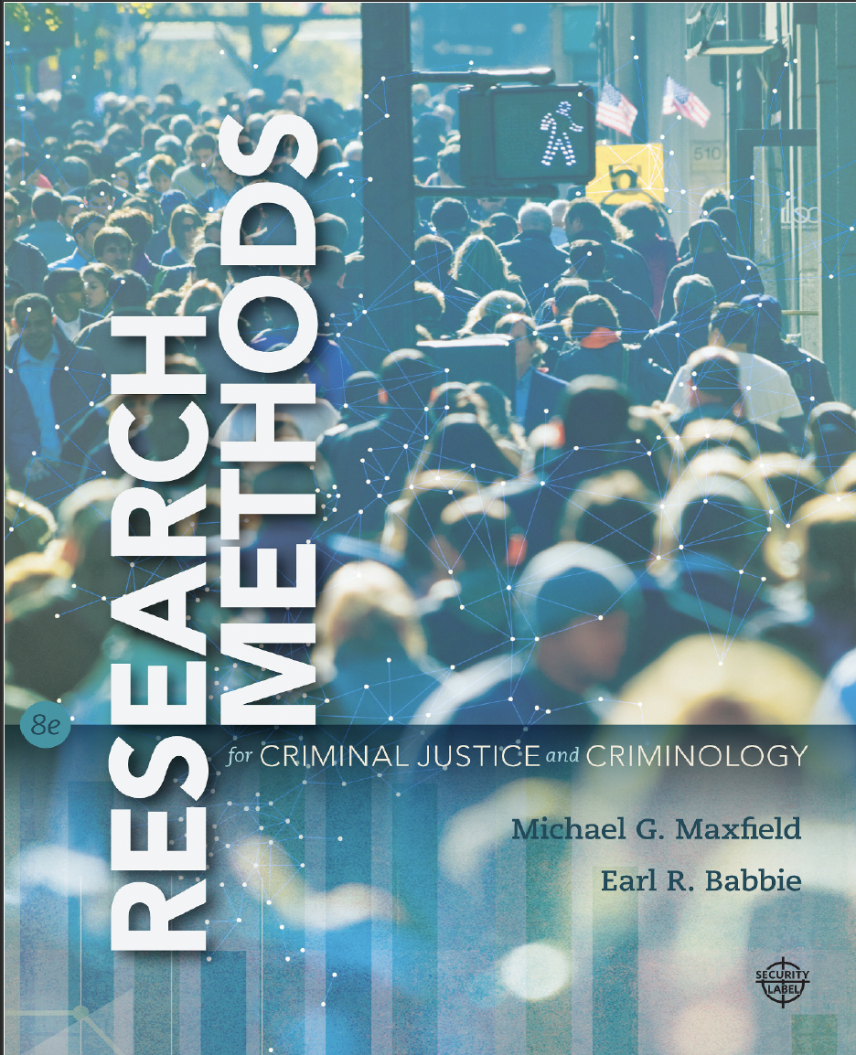 Cover of Research Methods in Criminal Justice and Criminology 8th Edition