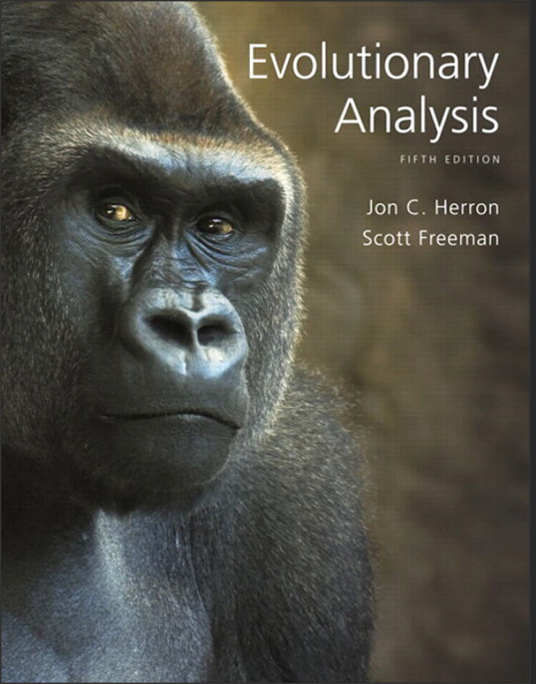 Cover of Evolutionary Analysis 5th Edition by Jon C. Herron and Scott Freeman - eTextbookstore.com