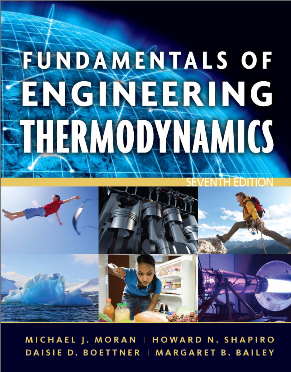 Fundamentals of Engineering Thermodynamics 7th Edition Cover