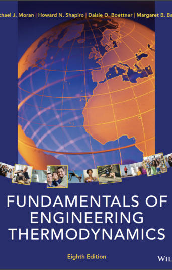 Fundamentals of Engineering Thermodynamics 8th Edition Cover