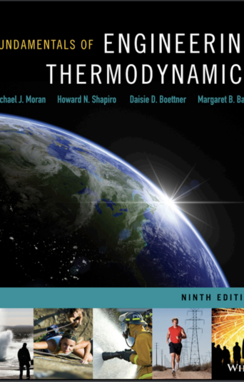 Fundamentals of Engineering Thermodynamics 9th Edition Cover