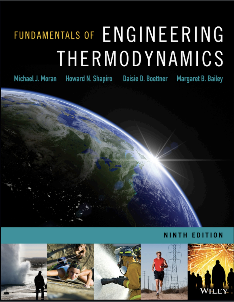 Fundamentals of Engineering Thermodynamics 9th Edition Cover