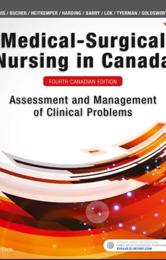 Medical Surgical Nursing in Canada Cover Textbook