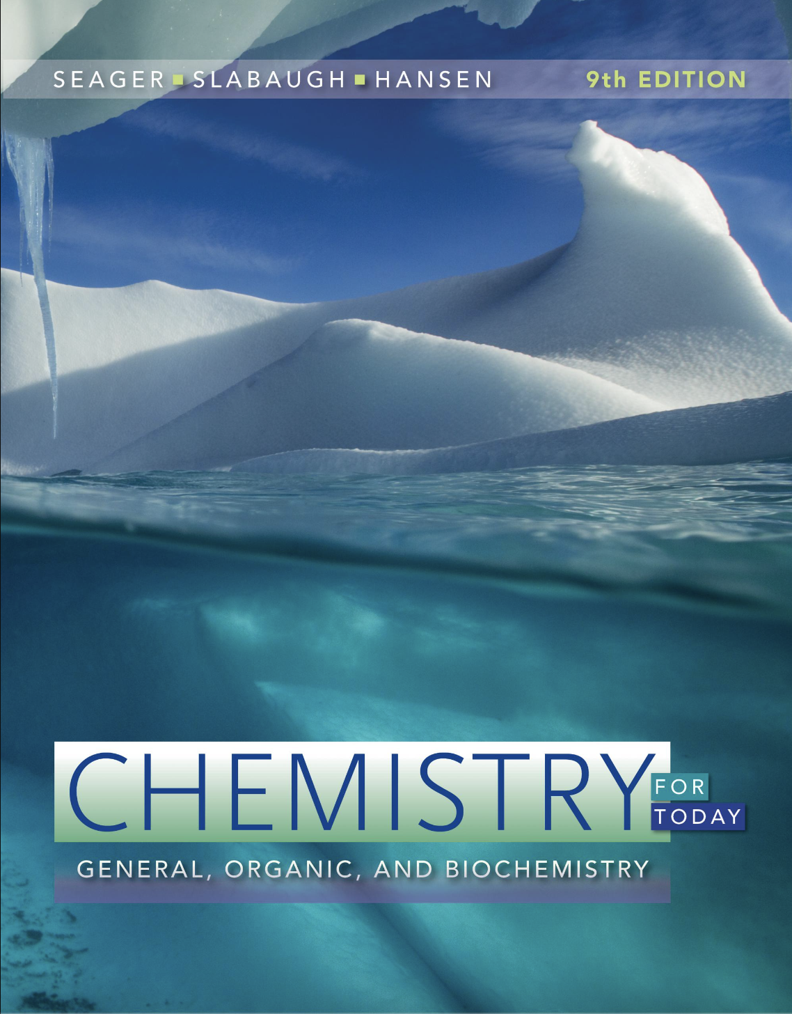 Cover of Chemistry for Today: General, Organic, and Biochemistry (9th Edition) – ISBN 9781305960060, essential textbook for allied health students