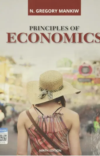 Cover of Principles of Economics, 9th Edition by N. Gregory Mankiw – ISBN 9780357038314, the trusted economics textbook.